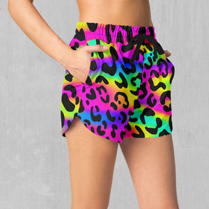 Shorts de Baño de Secado Rápido para Mujer, Precio al por Mayor, Impresión Completa por Sublimación, Shorts Térmicos para Mujer a Precio Económico, Diseño Personalizado OEM - Product Image 4