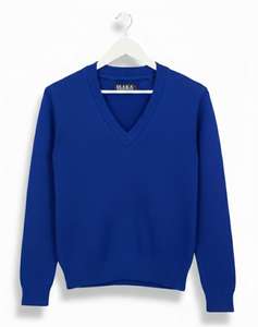 Suéter Escolar para Niños, Manga Larga, Cuello en V, Tejido Suave y Transpirable, Ropa Cómoda para Niños - Product Image 4