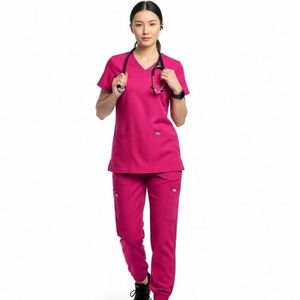 Tenues d'hôpital en gros pour femmes, blouses d'infirmière personnalisées, uniformes médicaux confortables et respirants - Product Image 1