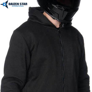 เสื้อฮู้ดกันหนาวน้ำหนักเบา ผลิตจากผ้าโพลีเอสเตอร์/คอตตอนฟลีซ ดีไซน์เรียบง่าย สวมใส่ได้ทั้งชายและหญิง เหมาะสำหรับสตรีทแวร์และเสื้อผ้าเพื่อความปลอดภัย - Product Image 4