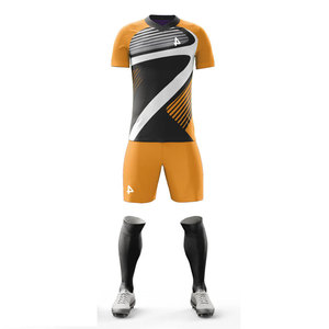 Tenue de football d'été respirante, ensembles d'équipements de football imprimés numériquement, kit complet, vêtements de rugby, uniforme de basketball et de football - Product Image 2