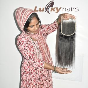 Pida Ahora Online: Extensiones de Cabello Humano Indio Natural Negro, Liso, Suave, Remy, con Cutícula Alineada - Product Image 2