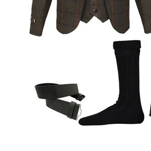 Ceinture Sporran plissée légère et ajustable, faite à la main, couleurs personnalisées, pour kilt écossais, élégante, unisexe, pour tenue de festival écossais - Product Image 3