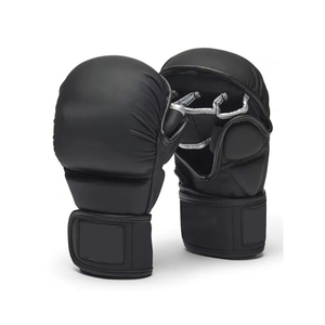 Guantes de MMA de Cuero Sintético, Guantes de Sparring para Boxeo, Kickboxing, Muay Thai, Entrenamiento y Competición - Product Image 2