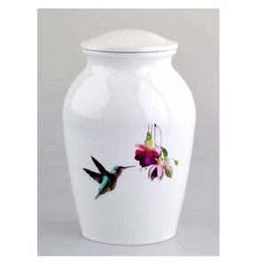 โถอัฐิโกศทำจากโลหะภาชนะใส่เถ้ากระดูกทำจากอะลูมิเนียมทันสมัยดีไซน์ล่าสุด - Product Image 1