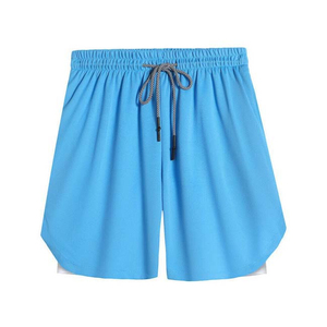 Shorts Bermuda pour Hommes en Polyester Respirant à Séchage Rapide, Personnalisables, avec Cordon de Serrage et Logo Avant, Taille Mi-Haute - Product Image 4