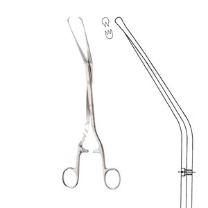 HERFF MEMBRANA PINCHAS FORCEPS 255MM Acero inoxidable Manual Dental Instrumentos quirúrgicos Set recto curvo de Pakistán - Product Image 1
