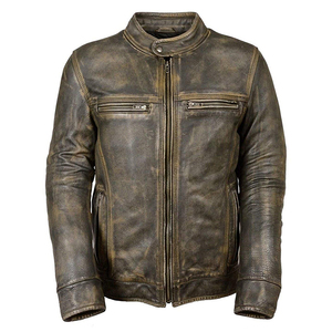 Mens <b>Leather</b> <b>Jacket</b> Premium Fashion Genuine <b>Leather</b> Stylish Comfortable Outdoor <b>Winter</b> Everyday Outerwear - Product Image 5