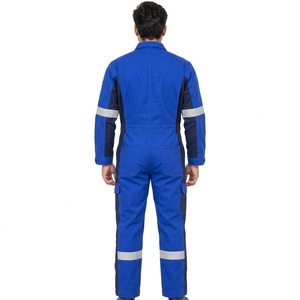 Overol de Seguridad Térmico de Alta Visibilidad con Tiras Reflectantes, Tela Resistente, Ajuste Cómodo, para la Industria de la Construcción - Product Image 2
