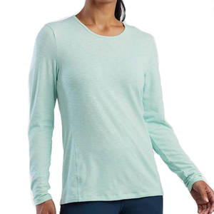 เสื้อเชิ้ตแขนยาวพิมพ์ลายคอเสื้อสำหรับผู้หญิง ผ้าใยไผ่ 100% น้ำหนักเบา นุ่ม ระบายอากาศดี ทรงเข้ารูป สวมใส่สบายๆ สำหรับฤดูร้อน  รับสั่งทำตามแบบ - Product Image 4