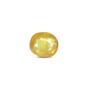 Yellow Sapphire 5.9 Carat Oval Cut Loose Gemstone 11x6mm for Fine Jewelry - Product Image 1