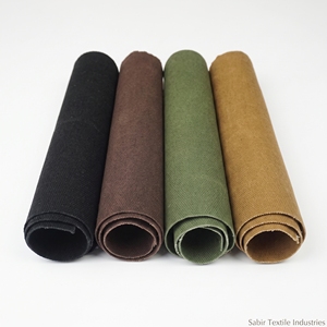 Factory Price Tent Fabric Cotton Canvas Roof <b>Material</b> <b>Waterproof</b> Tear Resistant Waxed Coated Tarpaulin Cover Roll - Product Image 1