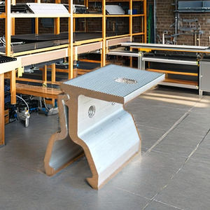 Pince de toit en aluminium anodisé de haute qualité 6005-T6 système de montage de panneau solaire HOL.KCL-MN système de montage solaire au sol pour abri de voiture - Product Image 1