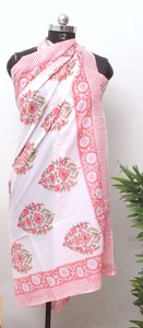 Buta Design Cotton <b>Sarong</b> Women Beach <b>Wrap</b> Lightweight Pareo Summer Cover Up Scarf <b>sarongs</b>. - Product Image 4