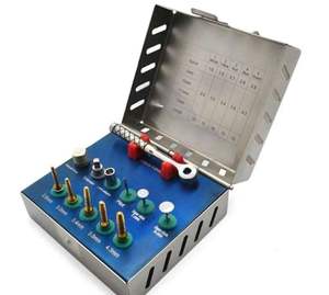 High Quality Dental <b>Bone</b> Expansion Kit With <b>Saw</b> Disks And Implant Instruments Manual Surgical Set Blue Color Class I By ZUOL - Product Image 2