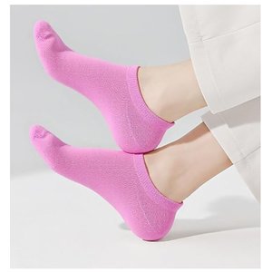ถุงเท้าข้อสั้นสีชมพูสำหรับผู้ใหญ่ระบายอากาศได้ดี - Product Image 4