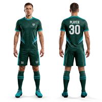 Ensemble de maillots de football personnalisés pour hommes, OEM, 100% polyester, séchage rapide, sublimation, logo personnalisé, tailles personnalisées, nom du joueur