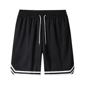Pantalones Cortos de Baloncesto Retro de Poliéster Tejido, Ecológicos, de Secado Rápido, Transpirables, para Verano, con Nombre de Equipo Personalizado, Cintura Elástica - Product Image 6