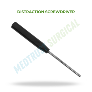 Tournevis de distraction standard pour instruments chirurgicaux neurochirurgicaux de la colonne vertébrale, pour la pose de vis de distraction cervicale - Product Image 2
