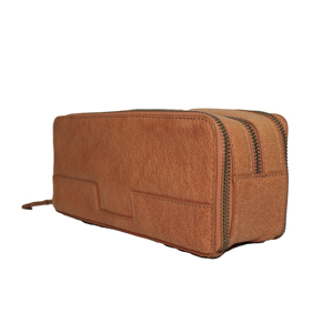 Handmade Genuine Leather Stationery Storage Pouch Travel Pen Pencil, <b>Sewing</b> accessories Organizer <b>Case</b> - Product Image 3