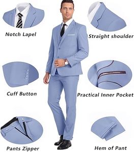Custom Made Men Wedding <b>Suit</b> Pant Coat Luxury Tuxedo - Product Image 1