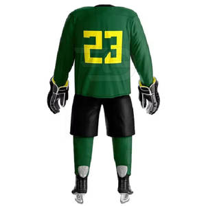 Uniforme Personalizado para Equipo de Hockey sobre Hielo, Ropa Deportiva para Hockey sobre Hielo, Material Transpirable - Product Image 5