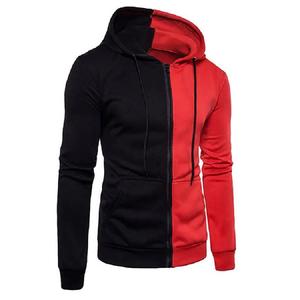 Sweat à capuche d'hiver pour homme, imprimé sur mesure avec logo intégral sur le devant, en molleton 100% coton, anti-plis, écologique et respirant - Product Image 2