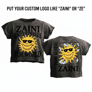 Men Solid T-Shirt 230gsm 100% Cotton Heavyweight Blank Custom Screen Print DTF Embroidery OEM ODM Oversized Fit O-Neck Short - Product Image 1