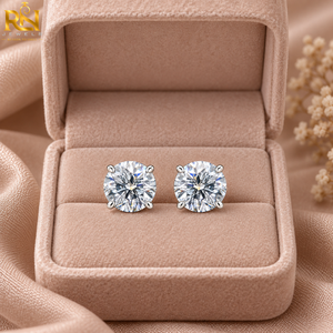 Boucles d'oreilles pendantes en diamant de laboratoire floral, taille rose, en or 9K, 14K, 18K, bijoux de luxe raffinés |   Boucles d'oreilles de mariée personnalisées, chic et élégantes - Product Image 3