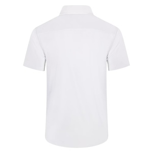 Chemise formelle pour homme, best-seller, éco-responsable, coupe ajustée. Confort Premium. Séchage rapide, respirant. Chemise à manches courtes et col rabattu BD - Product Image 3