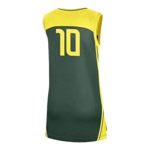 Maillot de basket-ball vert et jaune pour hommes, sans manches, uniforme d'équipe, léger, respirant, pour l'entraînement et les matchs - Product Image 2