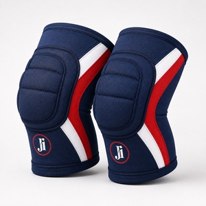 Genouillère de compression légère et confortable en tissu extensible respirant pour l'exercice, la gym et l'entraînement sportif - Product Image 1