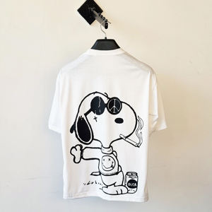 T-shirt Homme Haute Qualité Impression en Gros Gaufrage Personnalisé 3D T-shirt Graphique Surdimensionné pour Homme Service OEM 2026 - Product Image 5