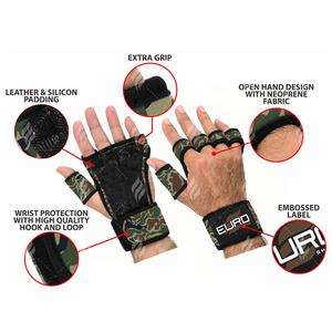 Nouveauté Gants de fitness en néoprène demi-doigts respirants pour la musculation en salle de sport Paumes rembourrées Léger Soutien du poignet Confort - Product Image 6