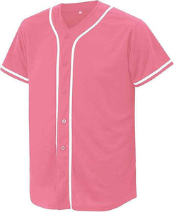Camiseta de Béisbol de Alta Calidad con Botones Frontales, Impresión Digital Personalizada, 100% Poliéster, Secado Rápido, Transpirable, Cuello en V, Tirantes en T - Product Image 2