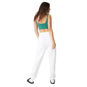 Haute qualité 100% coton femmes survêtement pantalons de survêtement confortable coupe ajustée pantalon d'entraînement Logo en gros empilé sueur femmes - Product Image 2