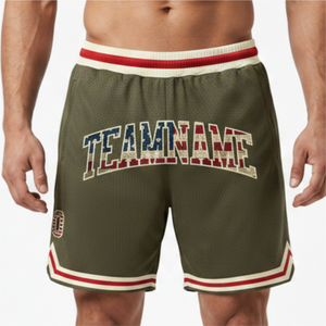 Nouveauté 2024, article très vendu, vente en gros, shorts en mesh pour hommes, shorts de basket-ball de haute qualité avec personnalisation - Product Image 5