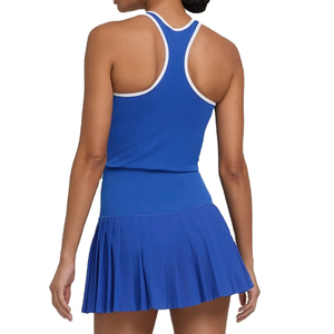 Tenue de tennis tendance la plus vendue, uniforme de tennis personnalisé pour femme, ensemble deux pièces, vente en gros, design personnalisé pour équipe - Product Image 5