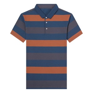 <b>Mens</b> Mustard <b>Yellow</b> <b>for</b> <b>Shirt</b> Short Sleeve Knitted Eco-Friendly Cotton Casual Golf Breathable Solid Color Top - Product Image 2