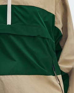 Half-zip design adjustable hood mesh lining side zipper pockets windbreaker Nylon Tracksuit Shorts Summer spring unisex Suit - Product Image 5