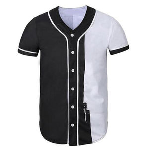 Conjuntos de Jersey de Béisbol Personalizados para Lanzamiento Lento y Rápido, de Poliéster Transpirable, con Parche Bordado Personalizado y Patrón Forrado que Absorbe la Humedad - Product Image 2