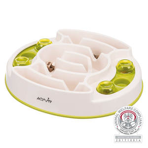 Labyrinthe d'alimentation interactif pour animaux de compagnie 30 x 27 cm avec système de distribution de nourriture - Product Image 6