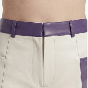 Premium <b>Leather</b> <b>Shorts</b> for Women Summer Wear <b>Leather</b> <b>Shorts</b> <b>Ladies</b> Women's Pockets <b>Leather</b> <b>Shorts</b> OEM Girls <b>Leather</b> <b>Short</b> - Product Image 5