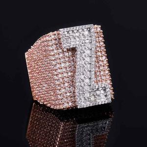 Bague en argent sterling 925 avec moissanite, élégante, pour promesse ou anniversaire, bijoux fins pour femmes et hommes - Product Image 5
