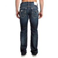 Pantalon en jean pour homme OEM, coupe droite slim, logo brodé, couleur unie, denim délavé de haute qualité, pantalon en jean décontracté