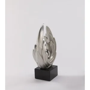 Sculpture Métallique Artisanale Premium – Centre de Table Élégant pour Salon de Luxe, Décoration Intérieure et Vente en Gros - Product Image 1