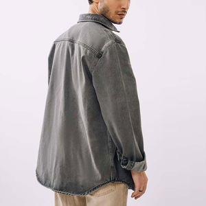Camisa de Mezclilla para Hombre, Estilo Único, Ropa de Verano, Aspecto Atractivo, Producto de Moda, Camisa de Mezclilla a la Moda - Product Image 3