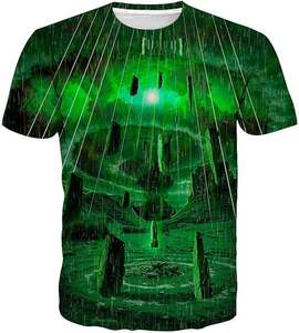 T-shirts de sublimation pour hommes en gros, personnalisés, en polyester/coton, séchage rapide, pour la course, motifs graphiques - Product Image 1