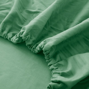 Premium Wrinkle Resistant Cooling <b>Flat</b> <b>Fitted</b> <b>Sheet</b> Sets with Pillowcase - Product Image 4