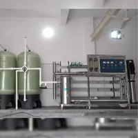 Système de dessalement industriel 2026 RO 6000 LPH en PRV avec contrôle PLC et moteur pour traitement d'eau potable par osmose inverse automatique